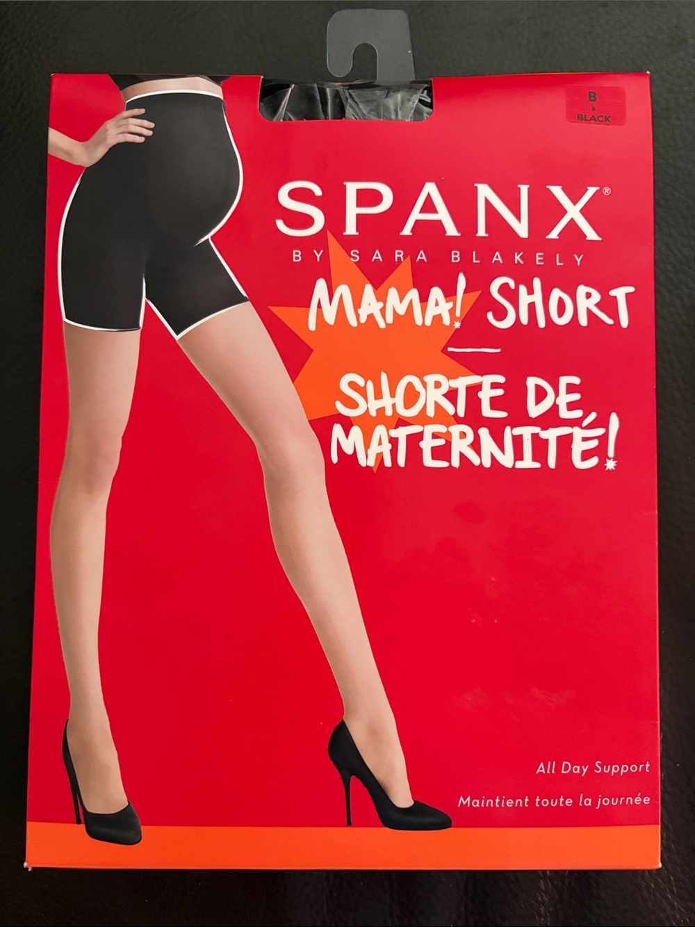 SPANX Mama! Short Maternity Shapewear - Black